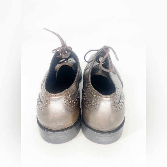 John Varvatos Wingtip Oxfords Leather Lace Up sz 8.5 - Picture 4 of 7